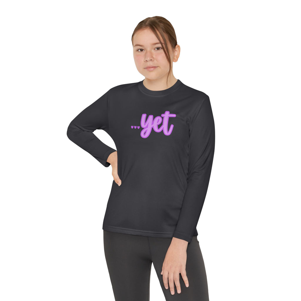 "The Power Of ...Yet (Hearts)" Youth Long Sleeve