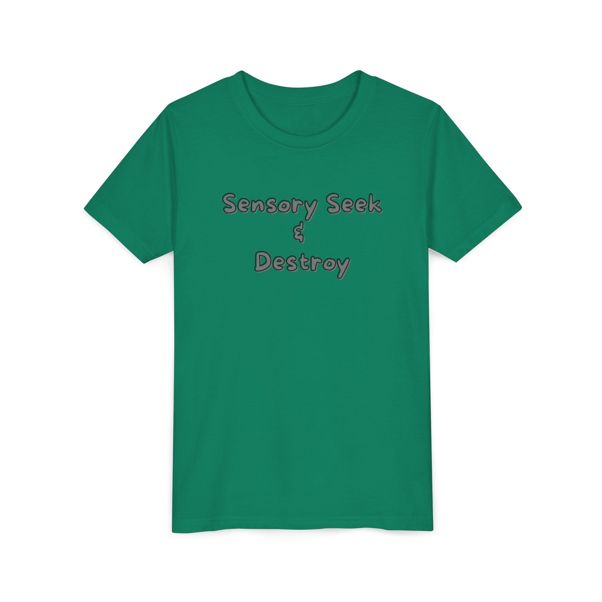 “Sensory Seek & Destroy” Youth Tee