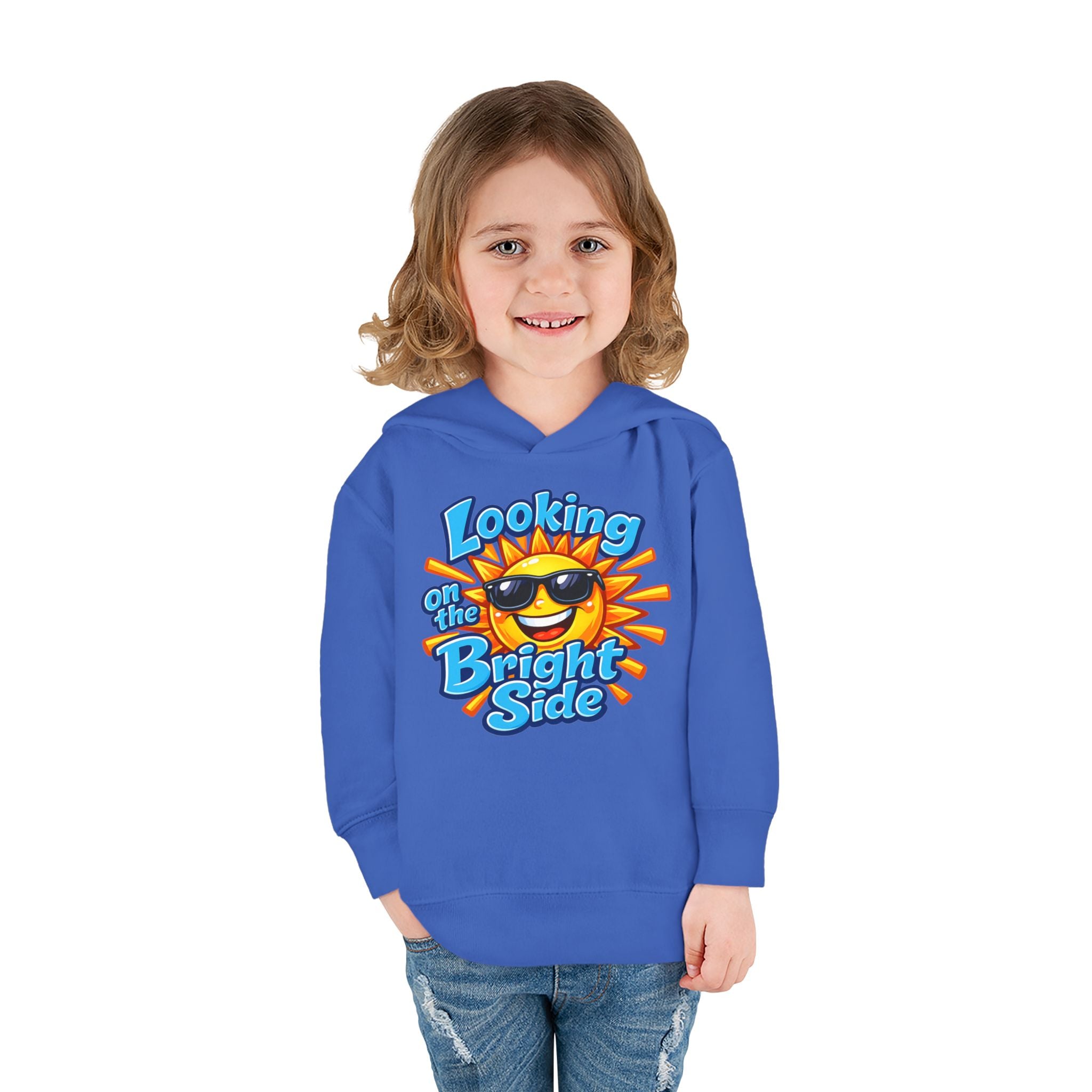 "Looking On The Bright Side" Toddler Hoodie