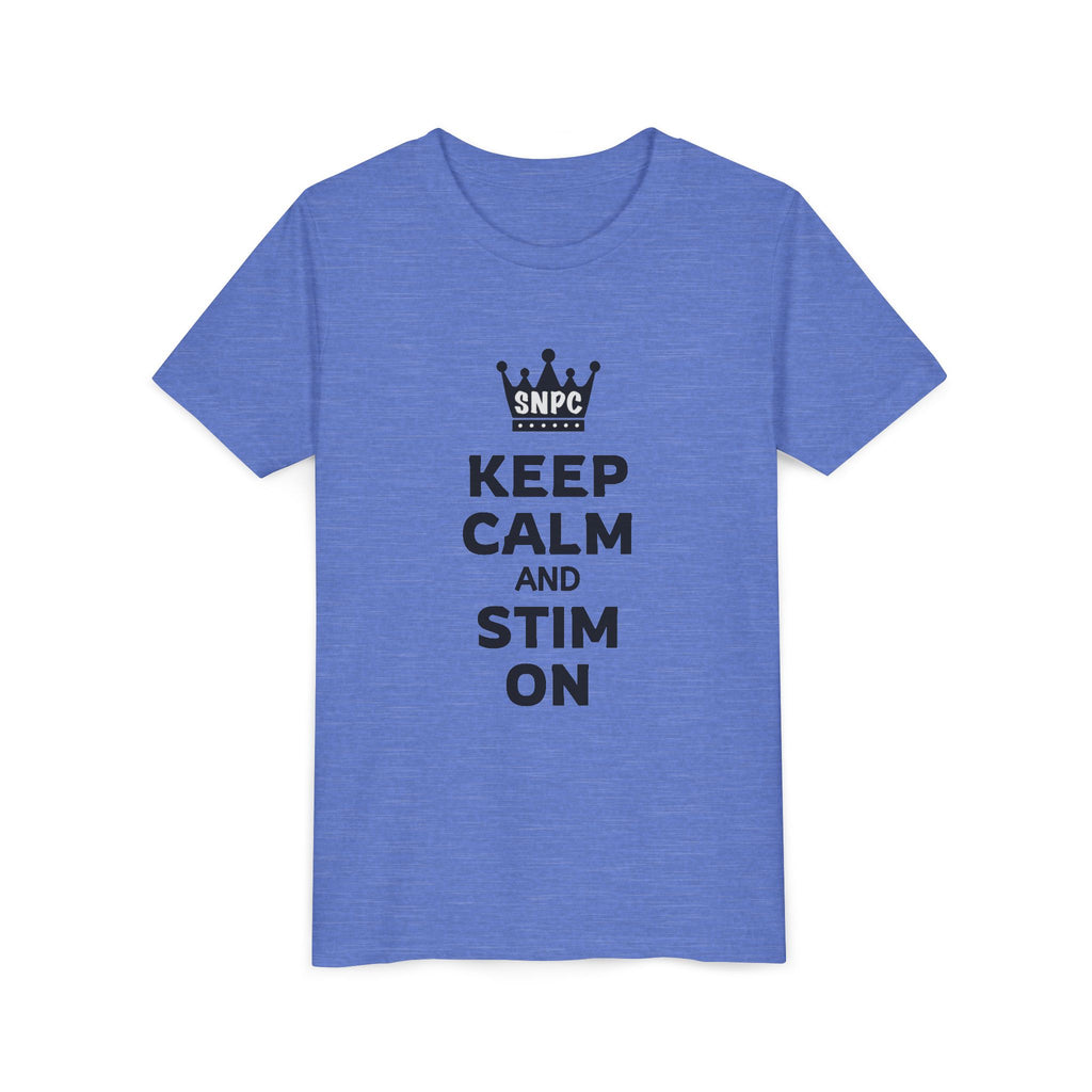 “Keep Calm & Stim On” Youth Tee