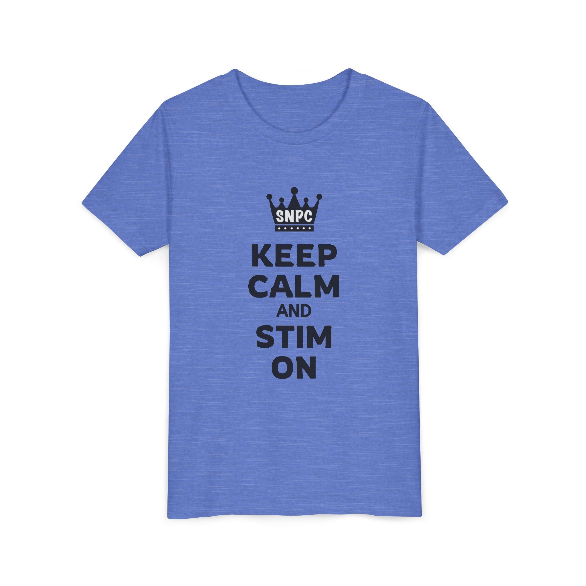 “Keep Calm & Stim On” Youth Tee