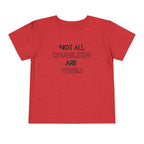 “Not All Disabilities Are Visible” Toddler Tee