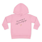 “Screaming Is My Love Language” Toddler Hoodie