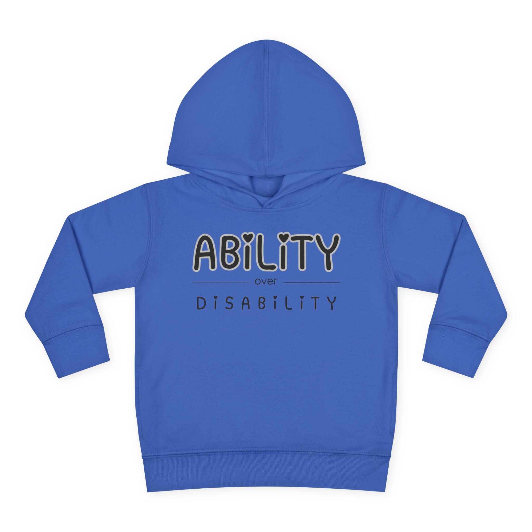 “Ability Over Disability” Toddler Hoodie