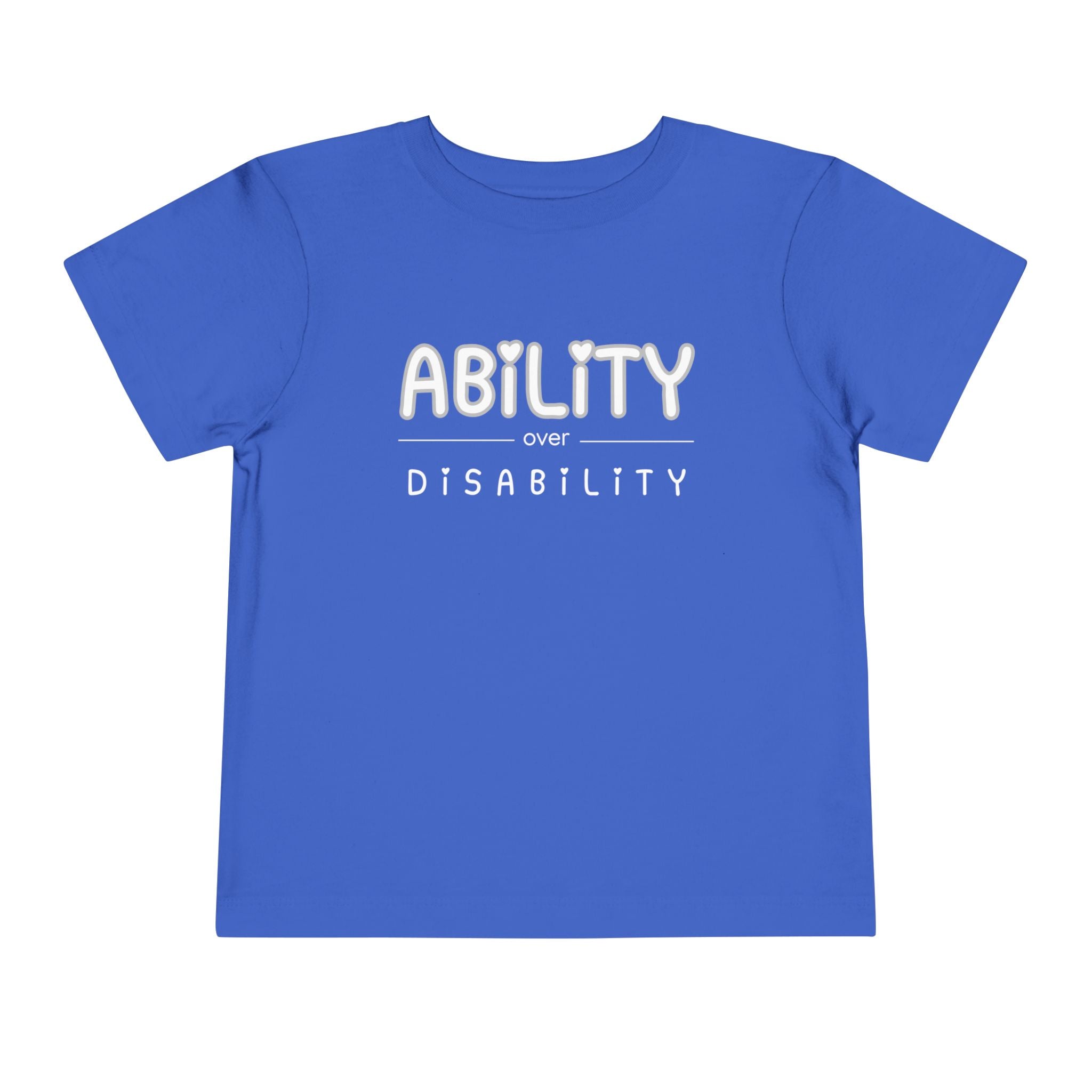 "Ability Over Disability" Toddler Tee