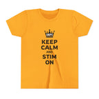 “Keep Calm & Stim On” Youth Tee