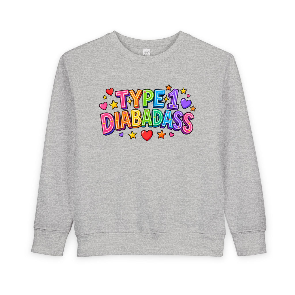 “Type 1 Diabadass” Toddler Sweater