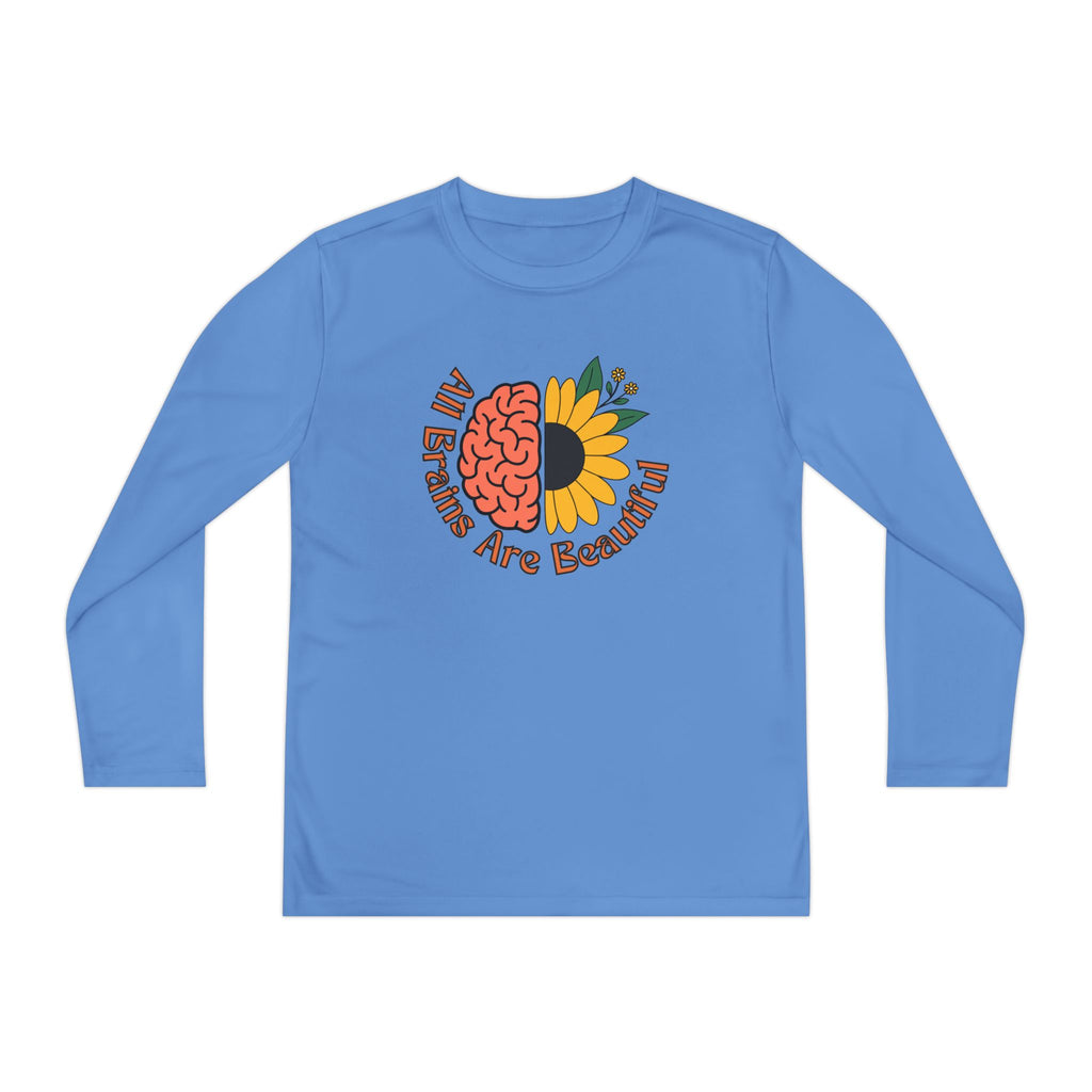 “All Brains Are Beautiful” Youth Long Sleeve