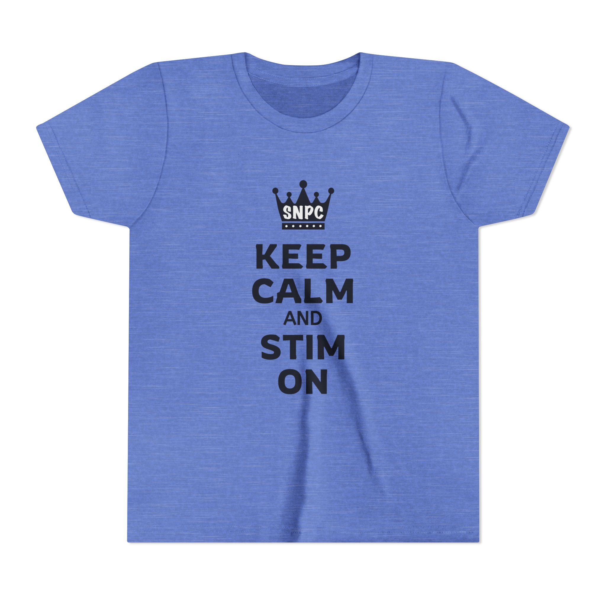 “Keep Calm & Stim On” Youth Tee
