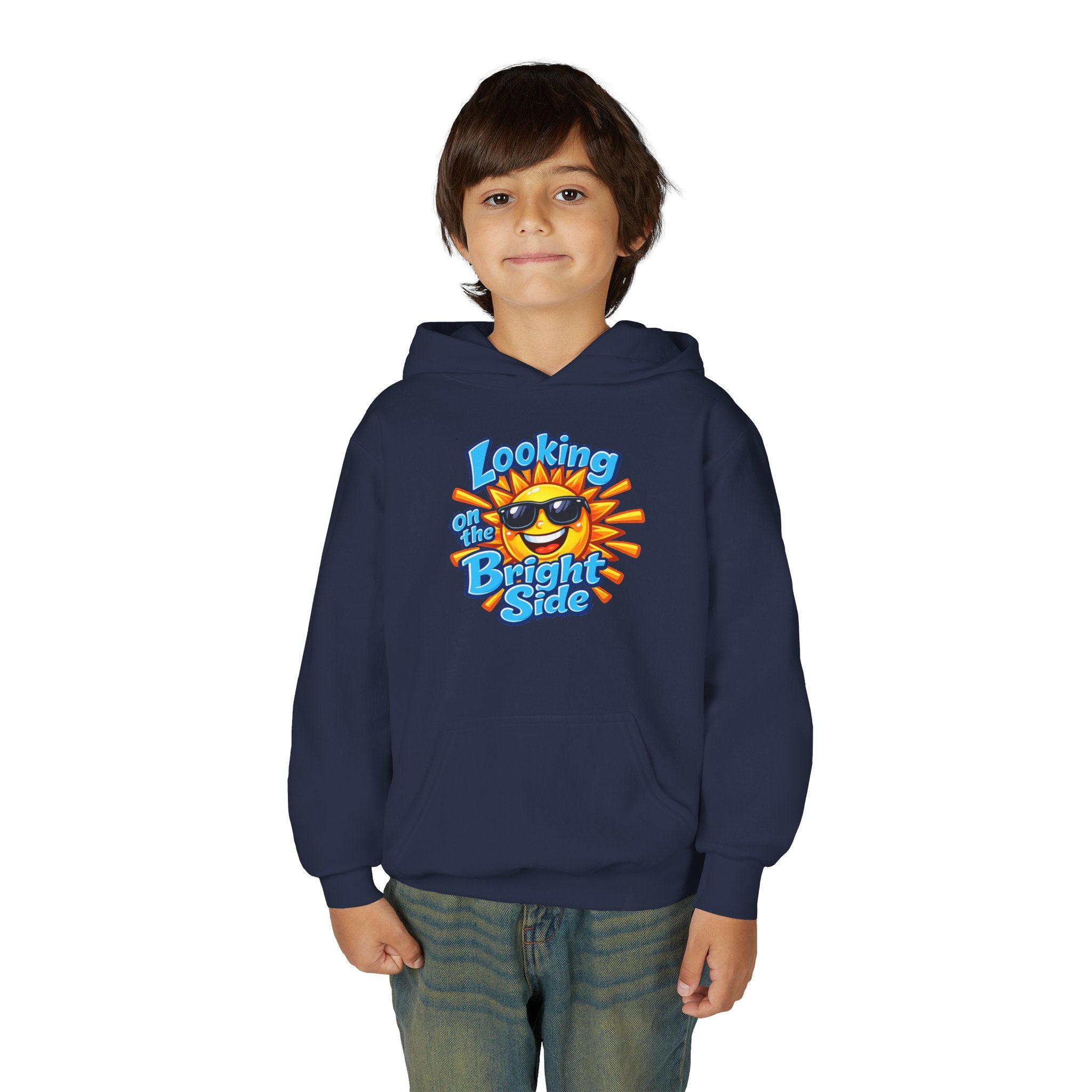 "Looking On The Bright Side" Youth Hoodie