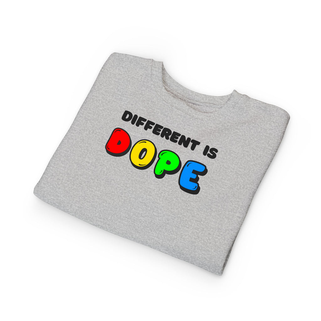 “Different Is Dope” Toddler Sweater