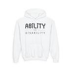 “Ability Over Disability” Youth Hoodie