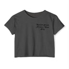 “It Takes A Village, SNPC Ally” Women’s Crop Top