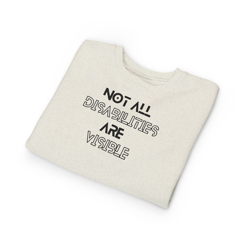 "Not All Disabilities Are Visible" Toddler Sweater