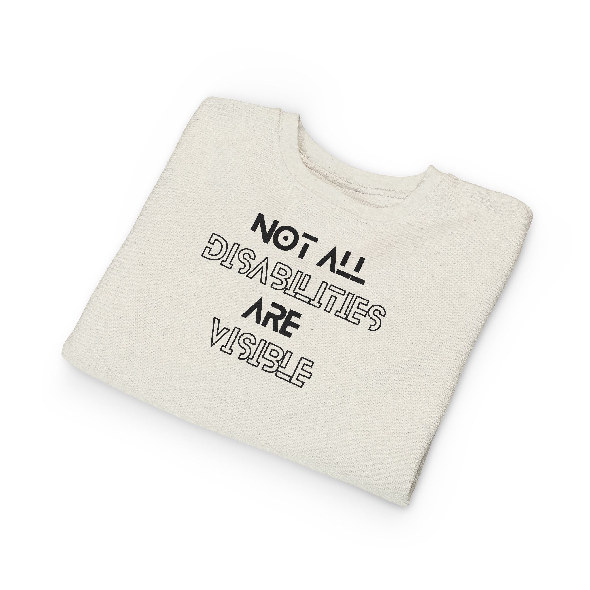 "Not All Disabilities Are Visible" Toddler Sweater