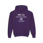 “Not All Disabilities Are Visible” Youth Hoodie