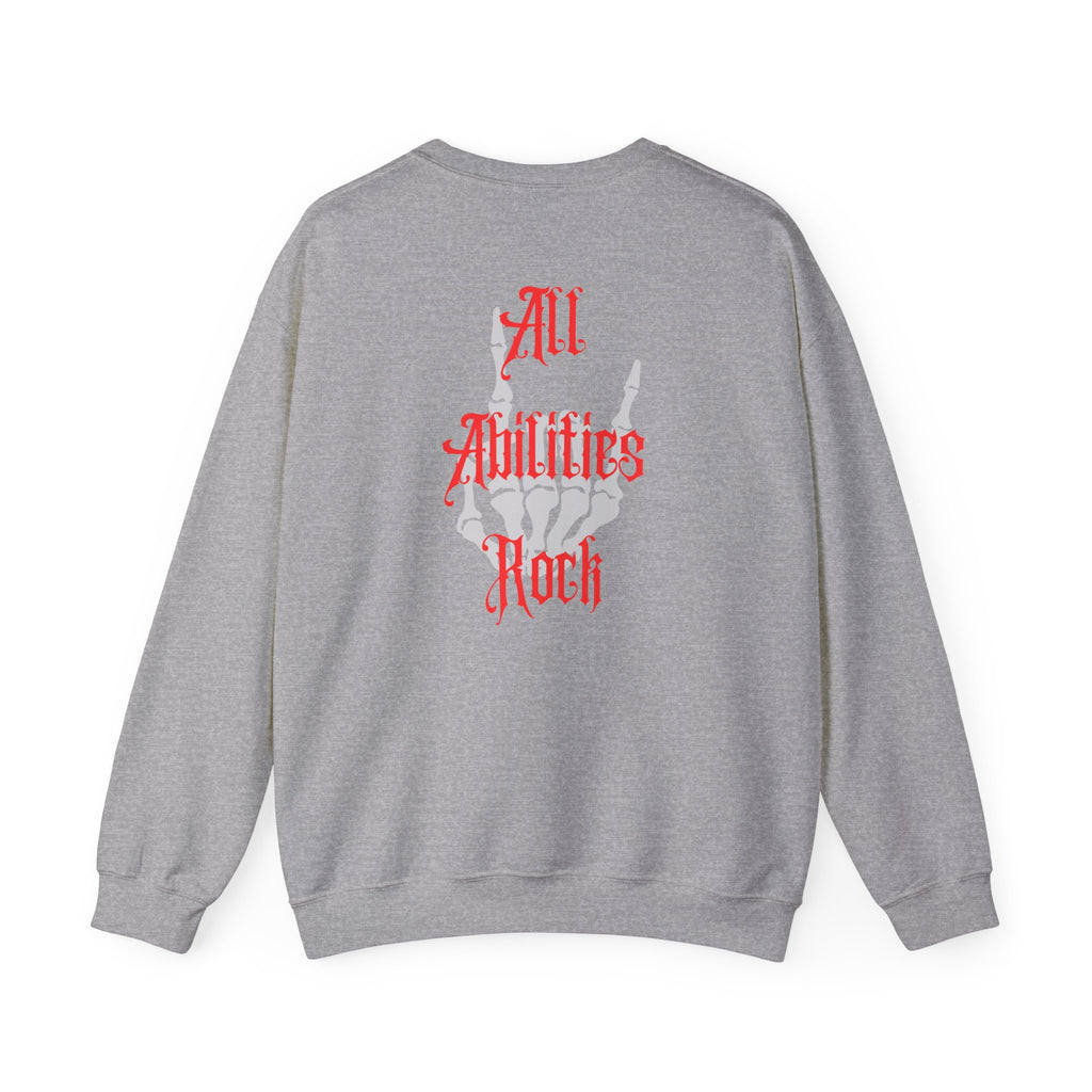 “All Abilities Rock” SNPC Men’s Sweater