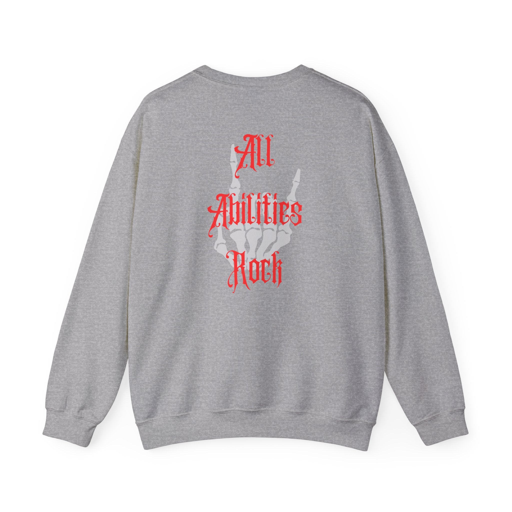 “All Abilities Rock” SNPC Men’s Sweater