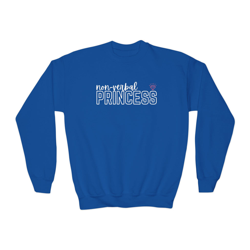 “Non-Verbal Princess” Youth Sweater