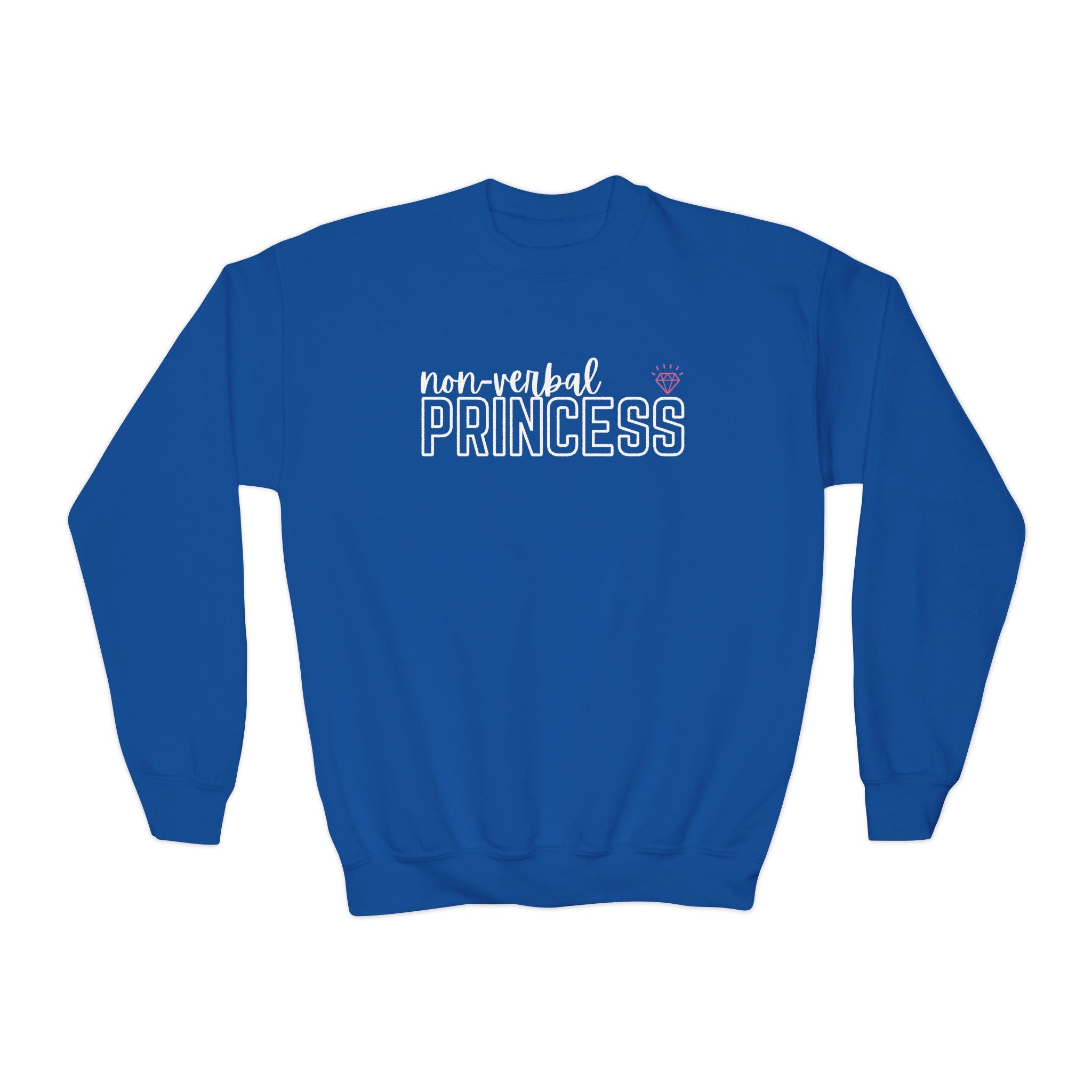 “Non-Verbal Princess” Youth Sweater