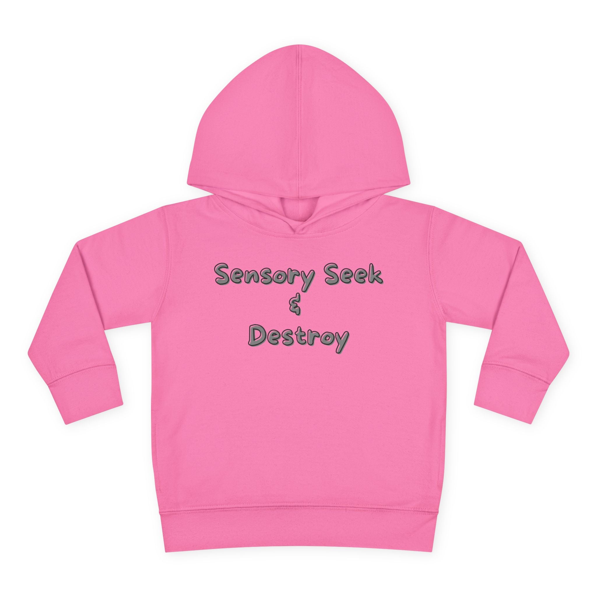 “Sensory Seek & Destroy” Toddler Hoodie