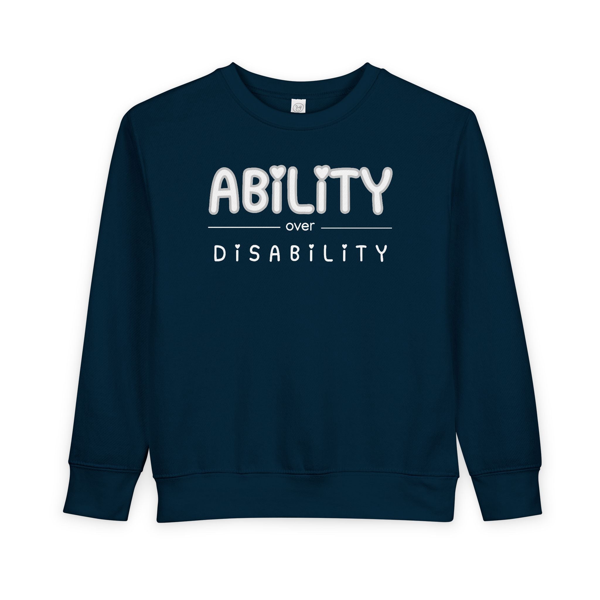 “Ability Over Disability” Toddler Sweater