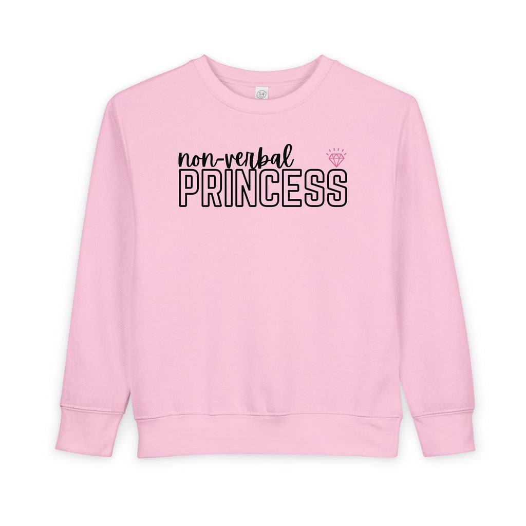 “Non-Verbal Princess” Toddler Sweater