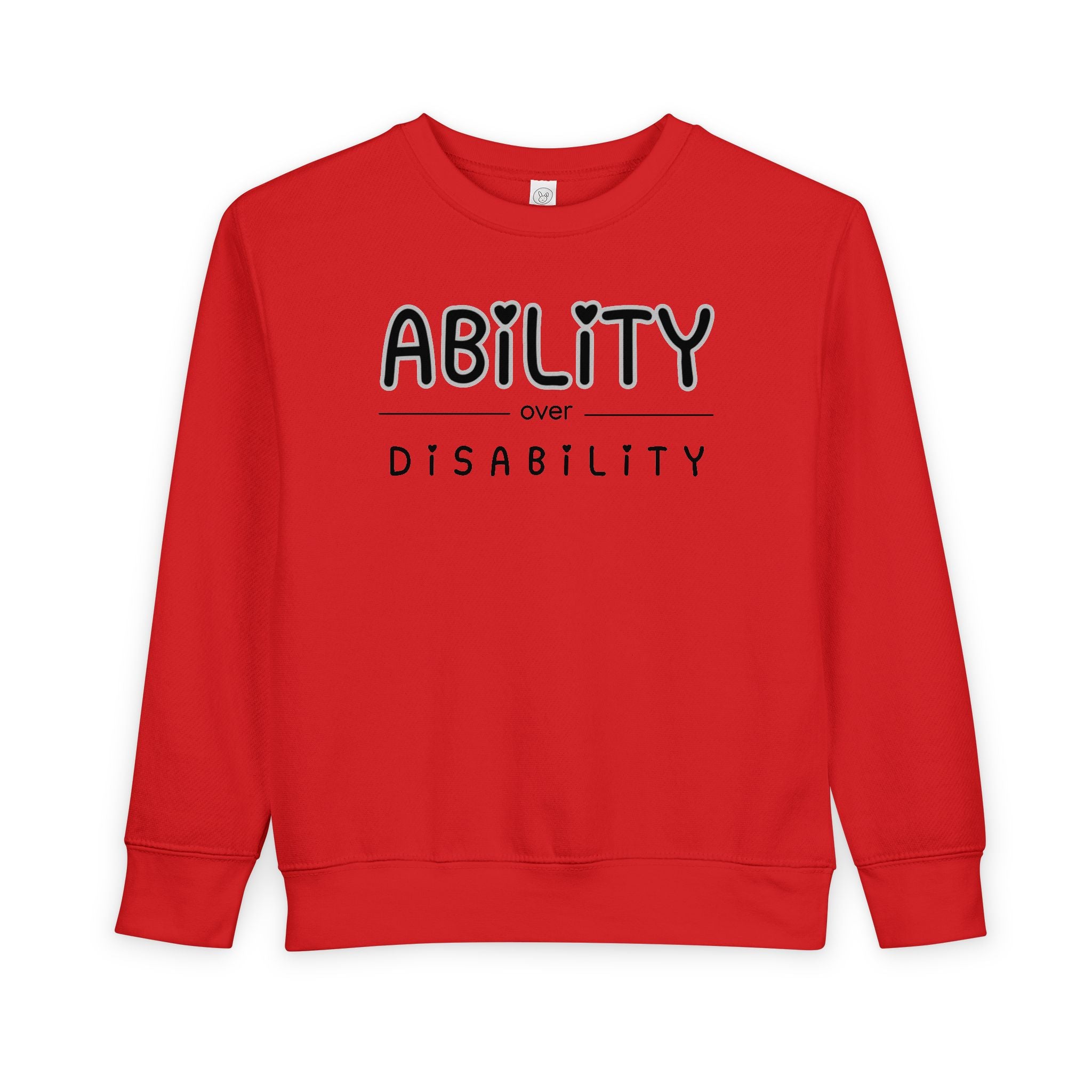 “Ability Over Disability” Toddler Sweater