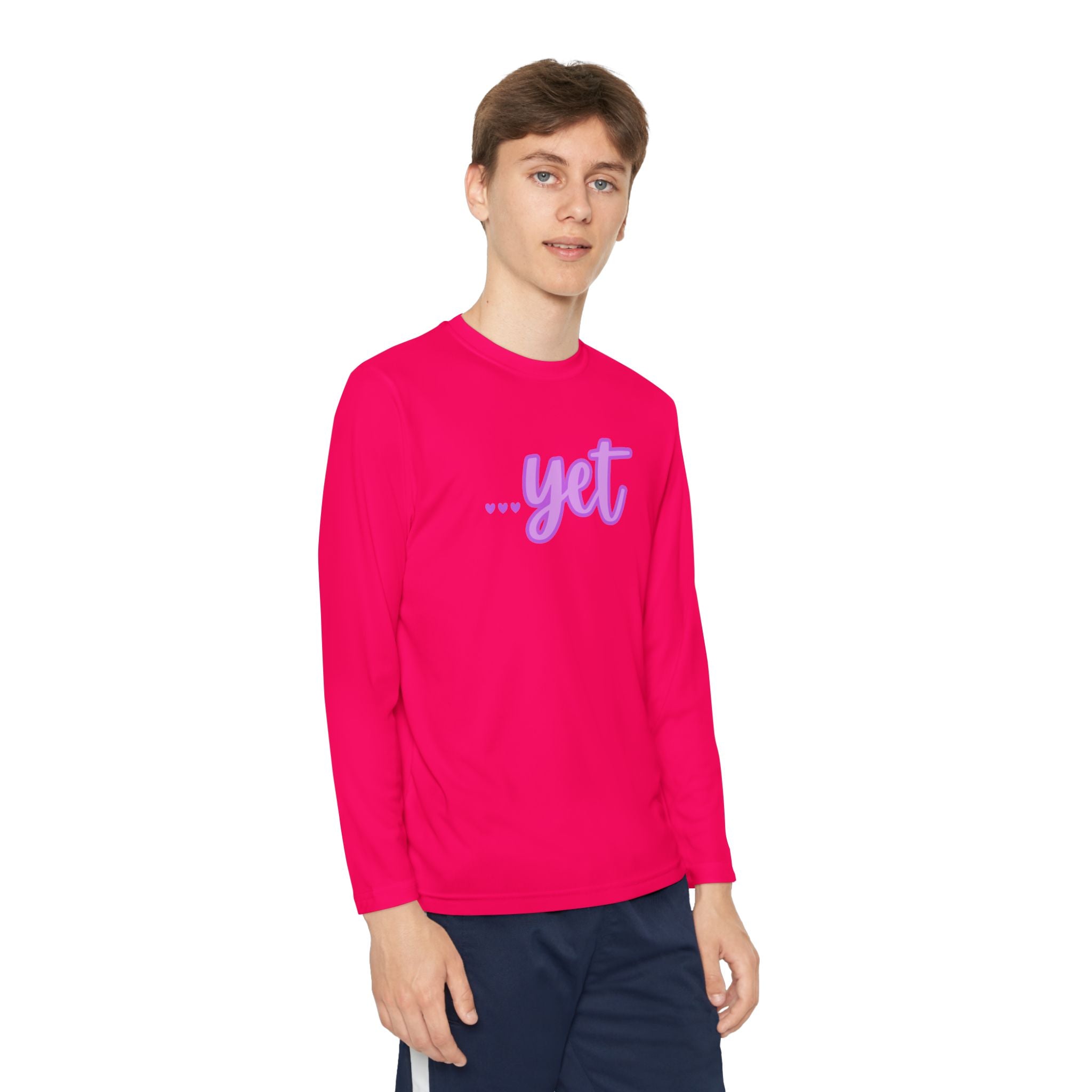 "The Power Of ...Yet (Hearts)" Youth Long Sleeve