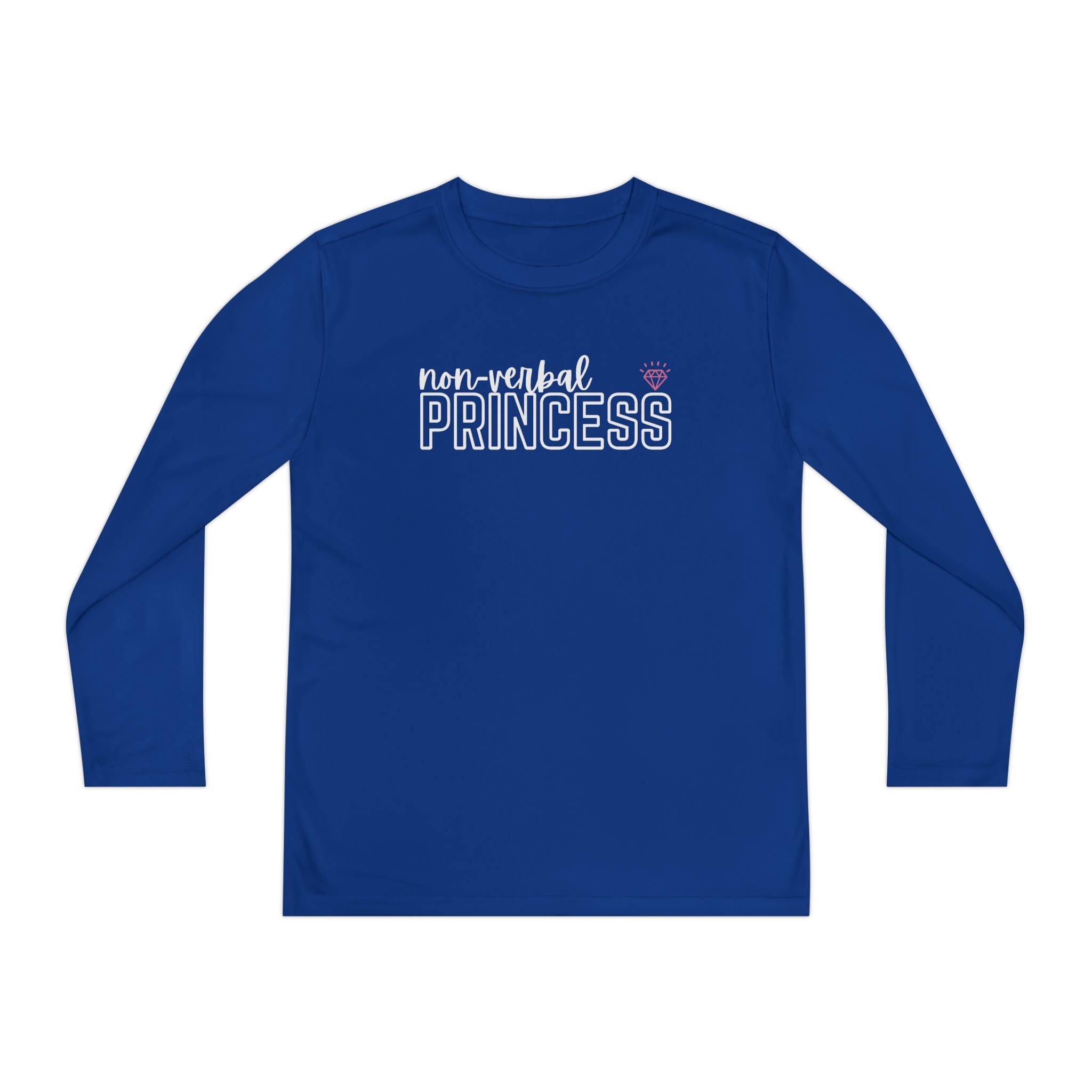“Non-Verbal Princess” Youth Long Sleeve