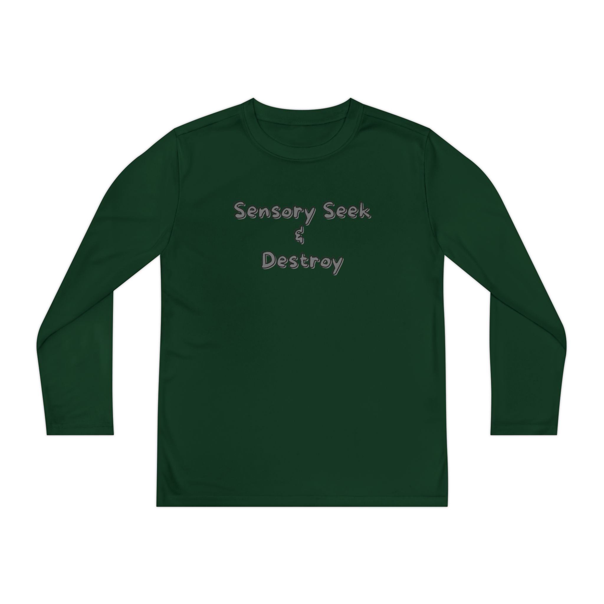 "Sensory Seek & Destroy" Youth Long Sleeve