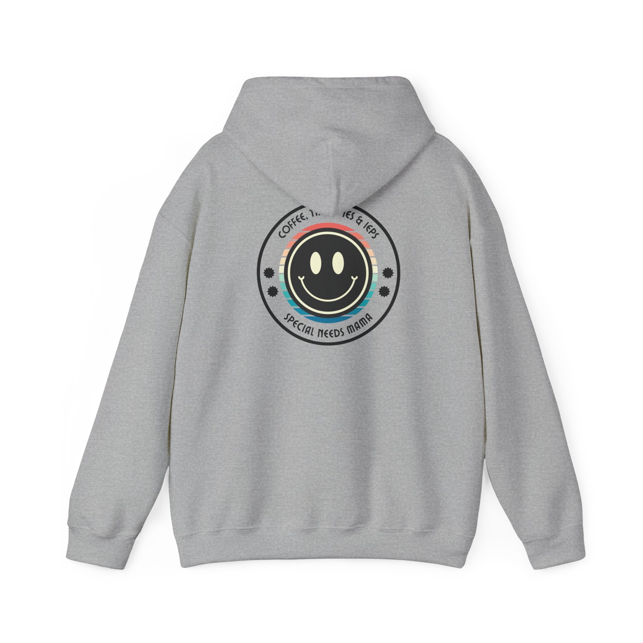 “Coffee, Therapy & IEPs, Special Needs Mama” Women’s Hoodie