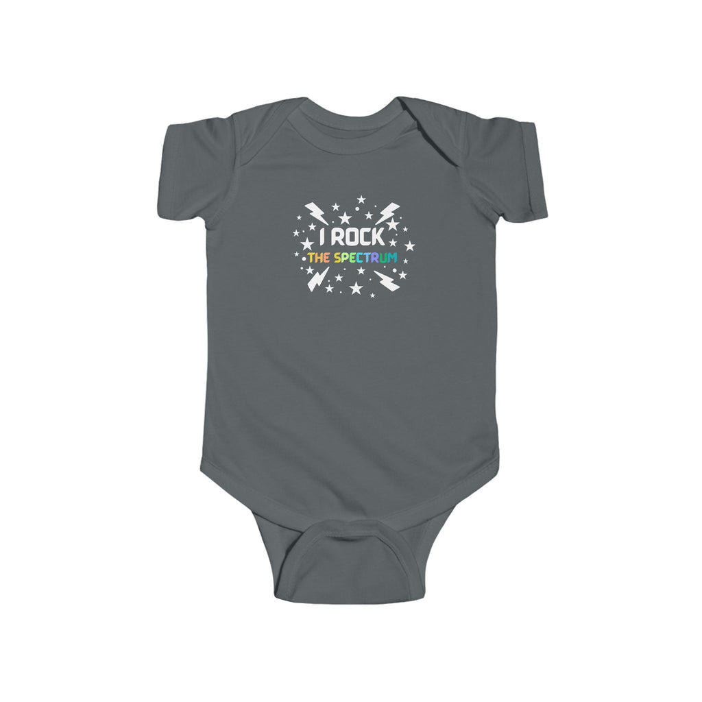 “I Rock The Spectrum” Short Sleeve Onesie