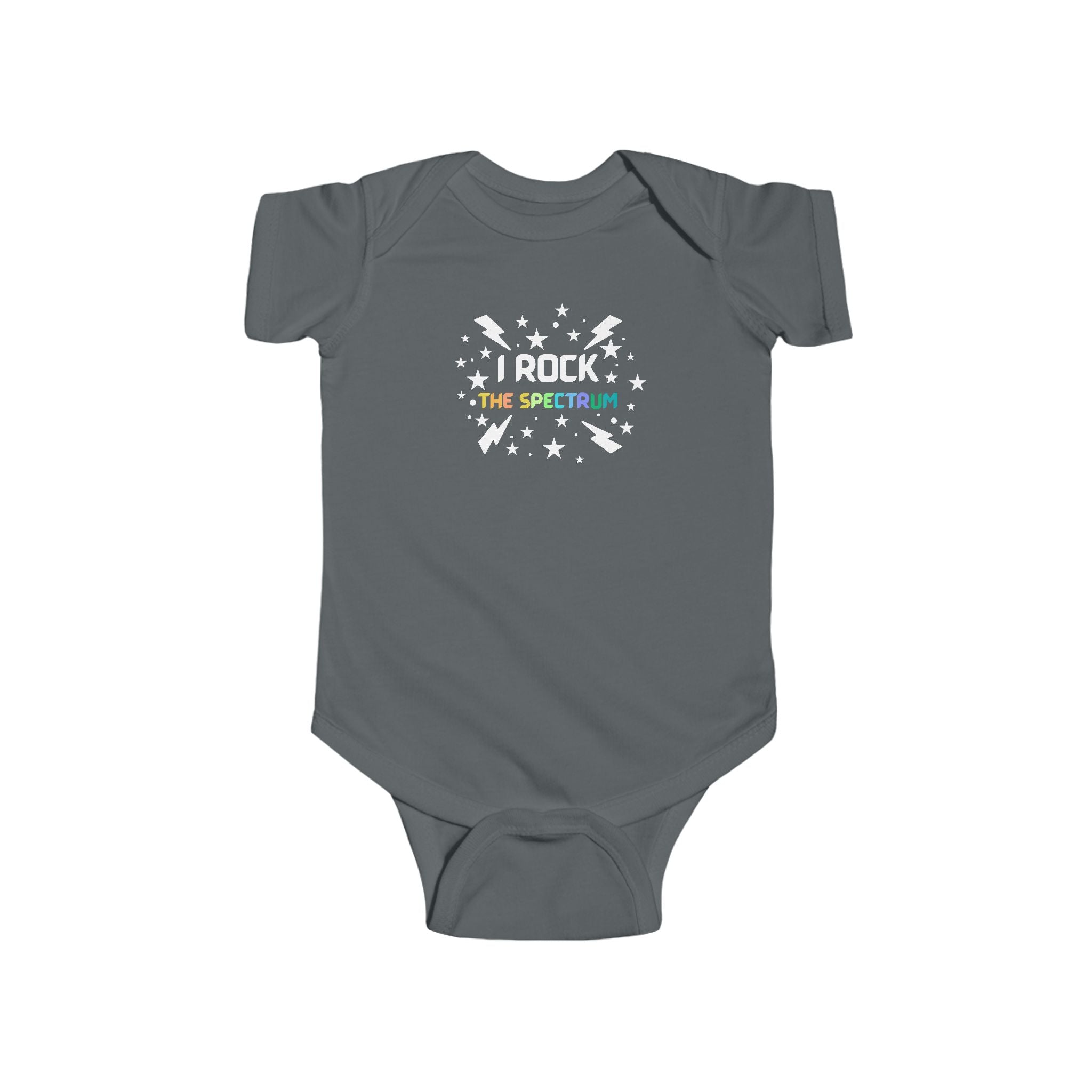 “I Rock The Spectrum” Short Sleeve Onesie