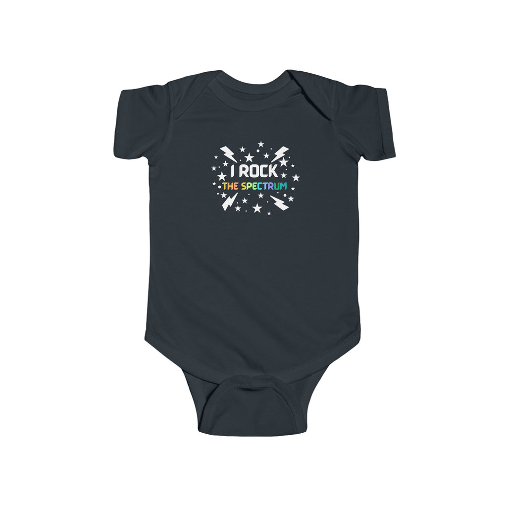 “I Rock The Spectrum” Short Sleeve Onesie