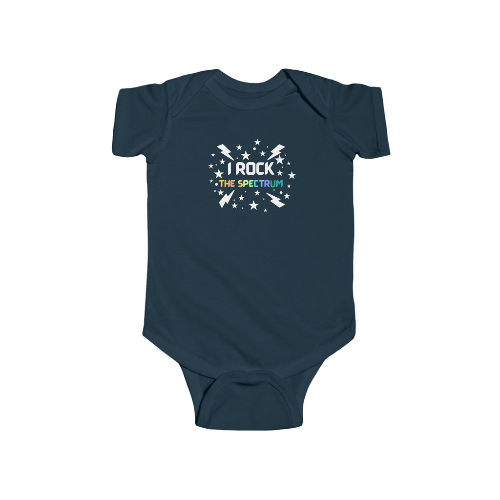 “I Rock The Spectrum” Short Sleeve Onesie