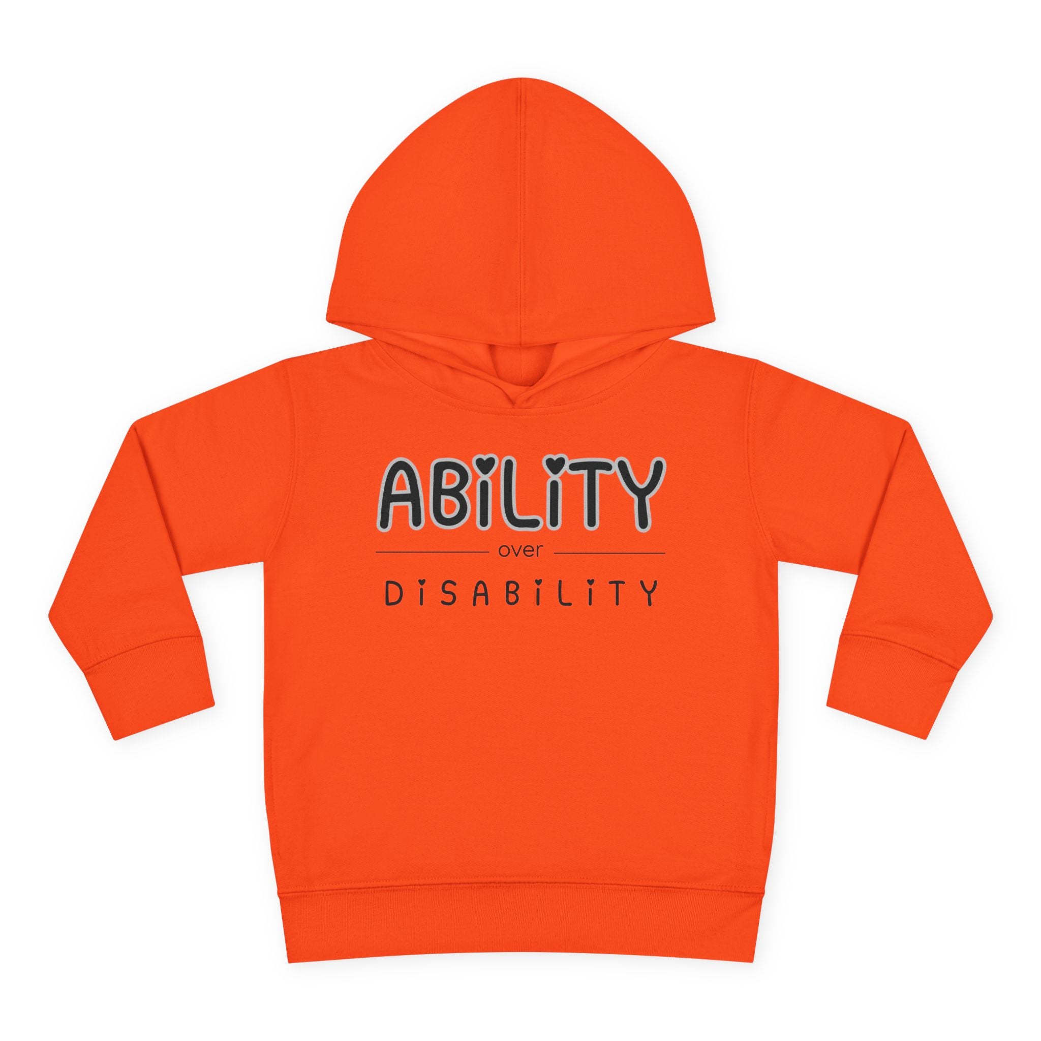 “Ability Over Disability” Toddler Hoodie