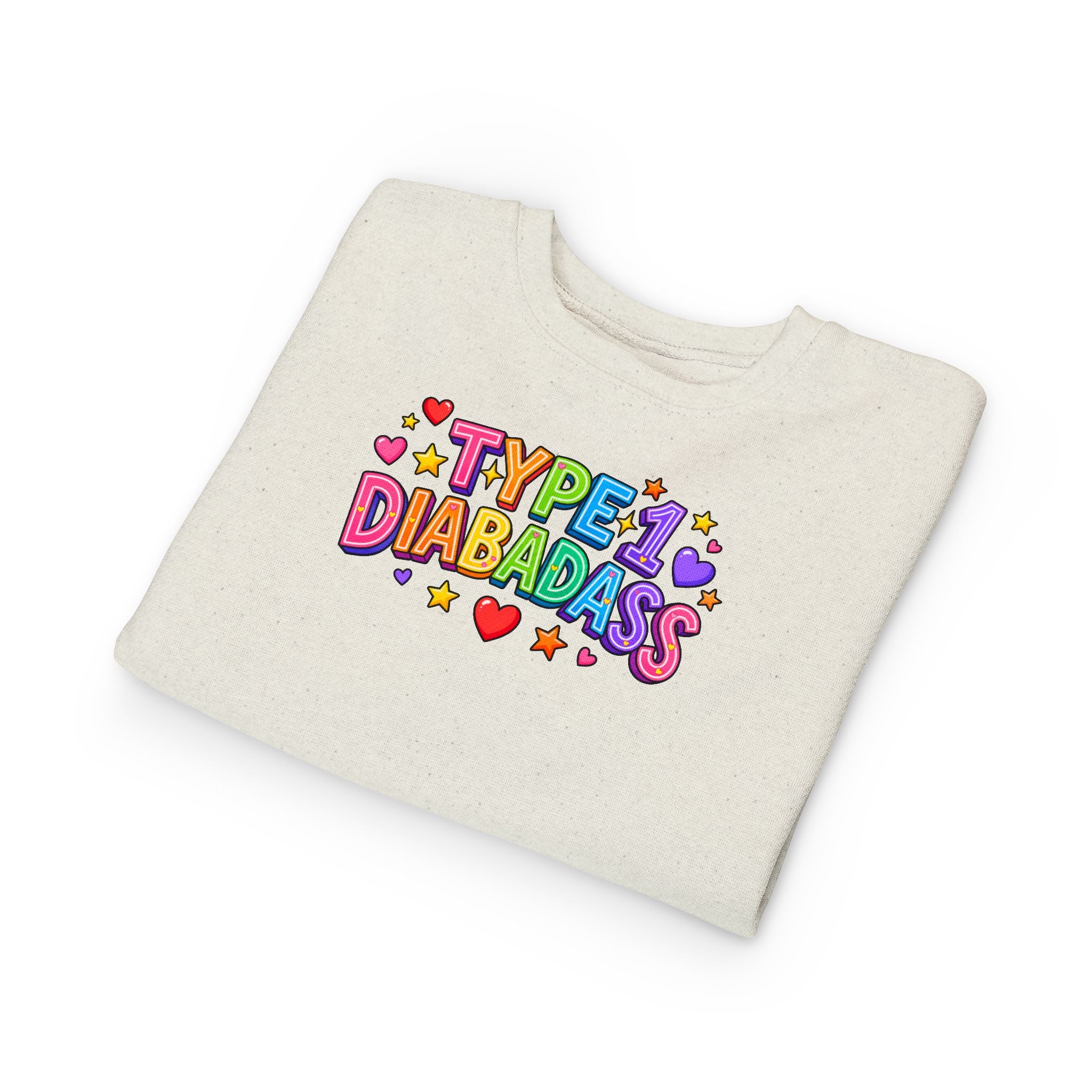 “Type 1 Diabadass” Toddler Sweater