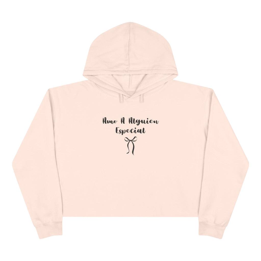 “Amo A Alguien Especial” Women’s Cropped Hoodie