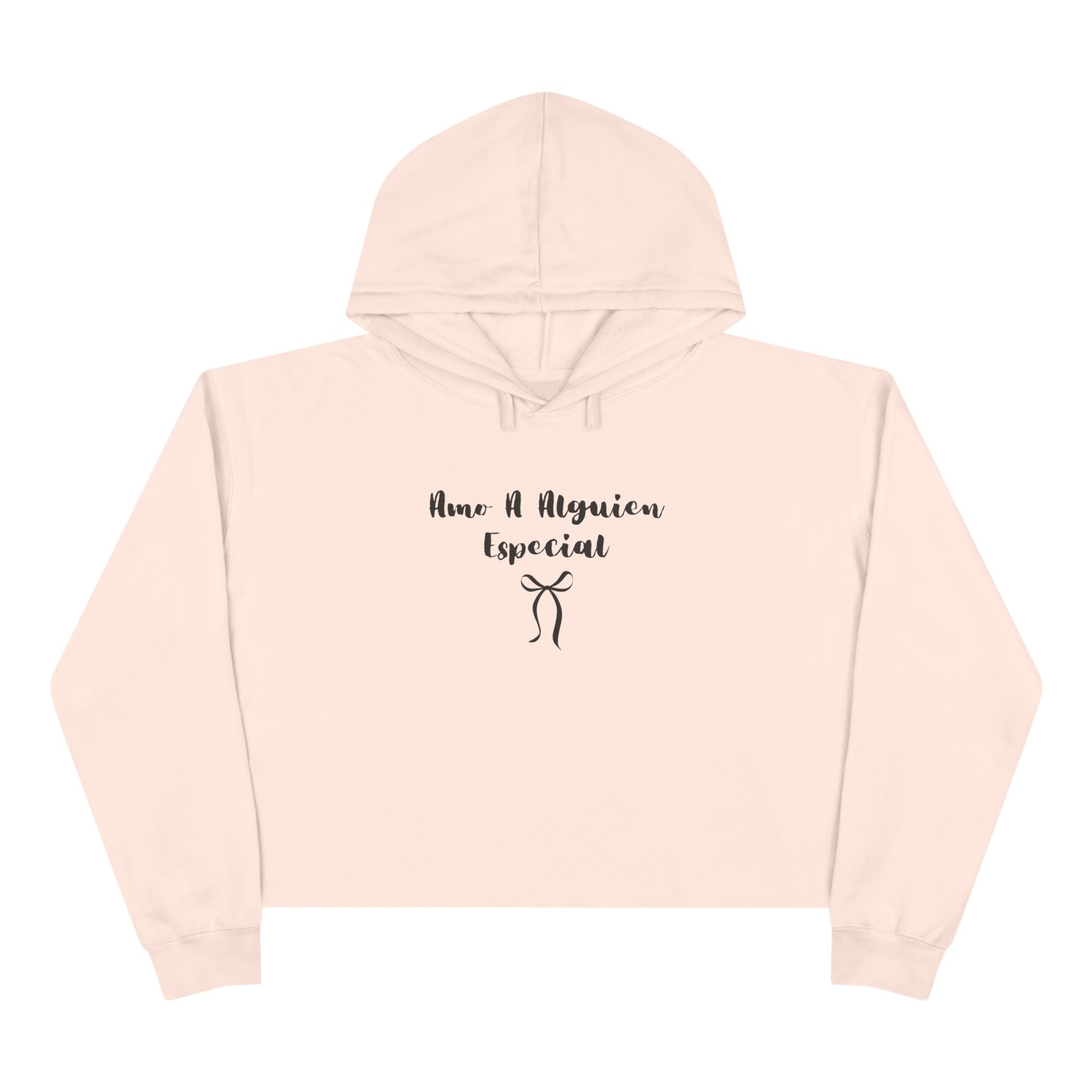 “Amo A Alguien Especial” Women’s Cropped Hoodie