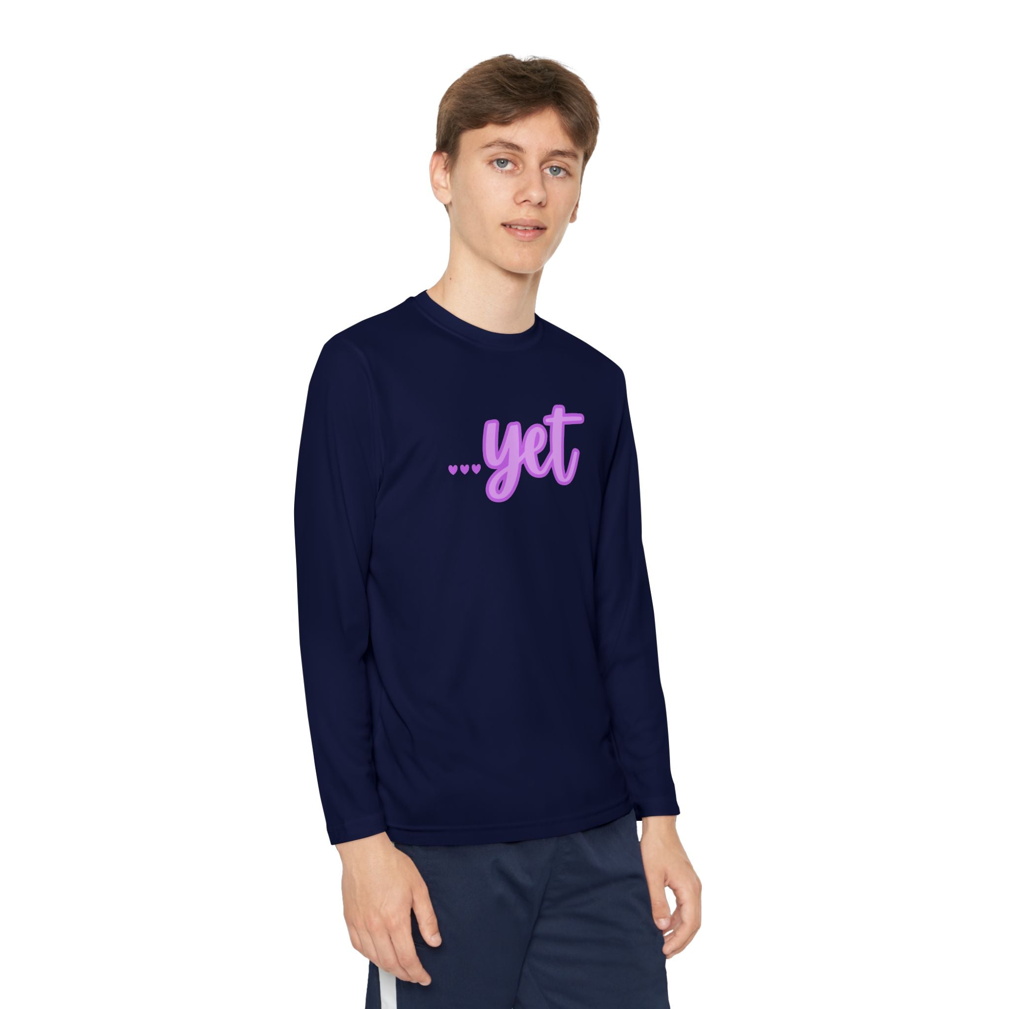 "The Power Of ...Yet (Hearts)" Youth Long Sleeve