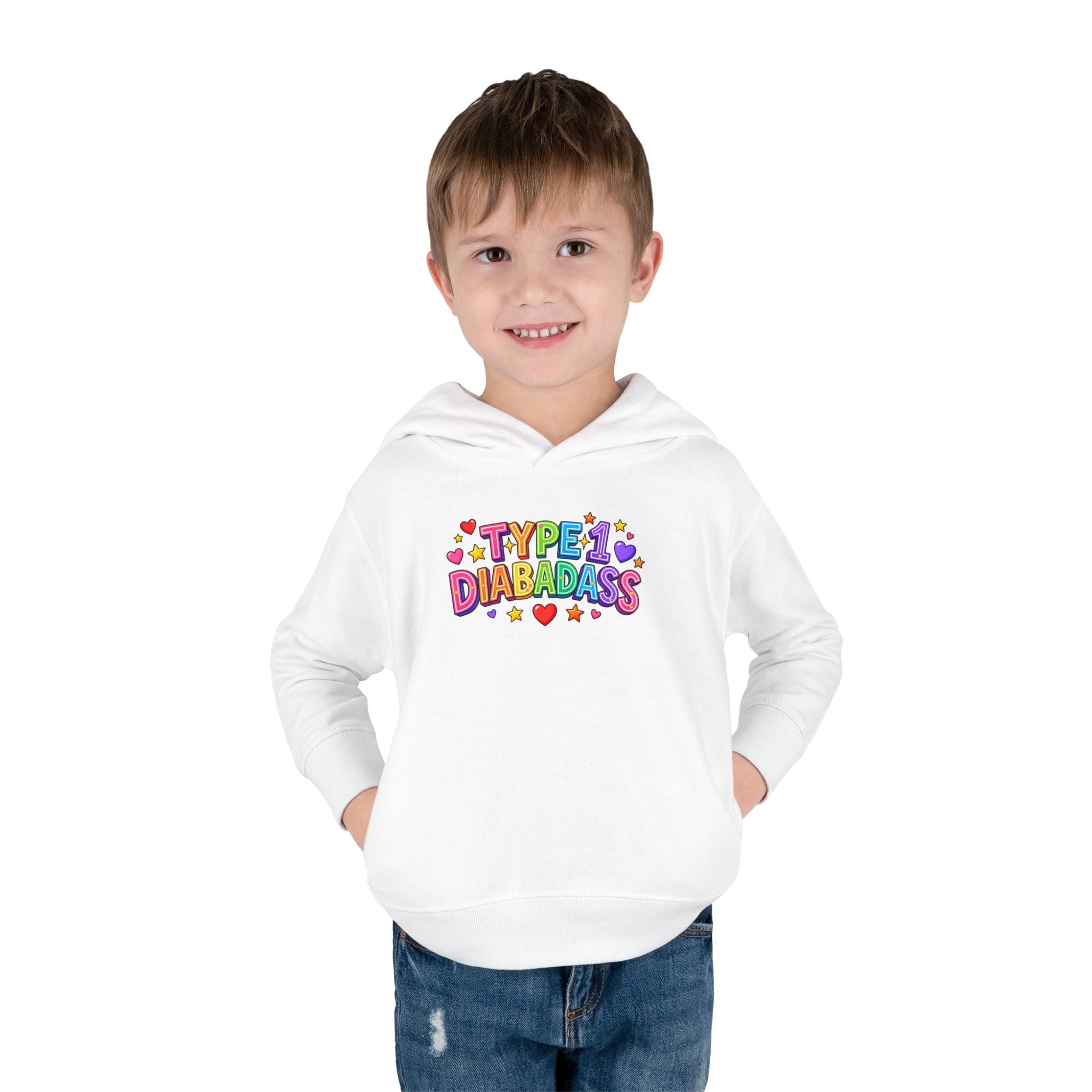 “Type 1 Diabadass” Toddler Hoodie