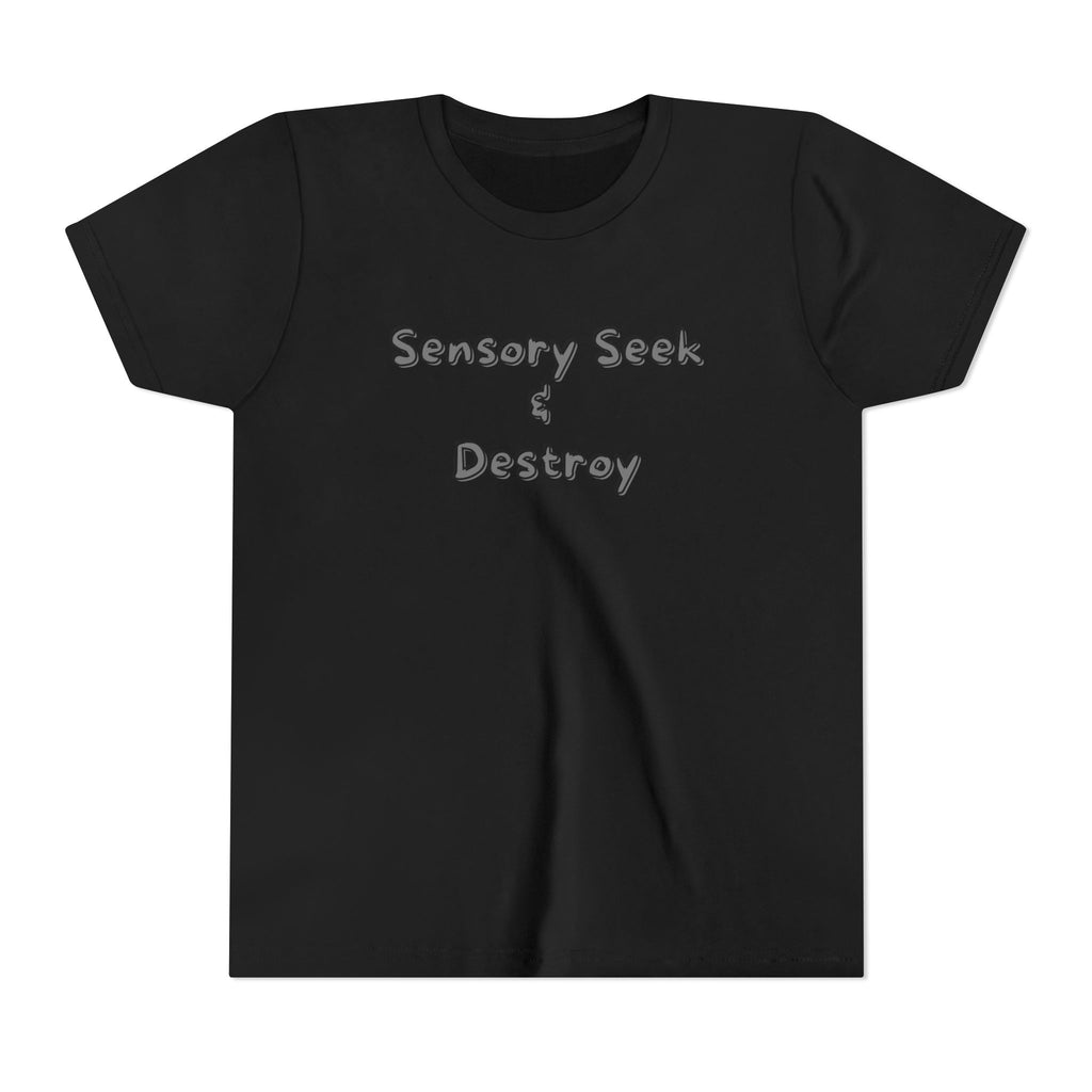 “Sensory Seek & Destroy” Youth Tee