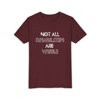 "Not All Disabilities Are Visible" Youth Tee