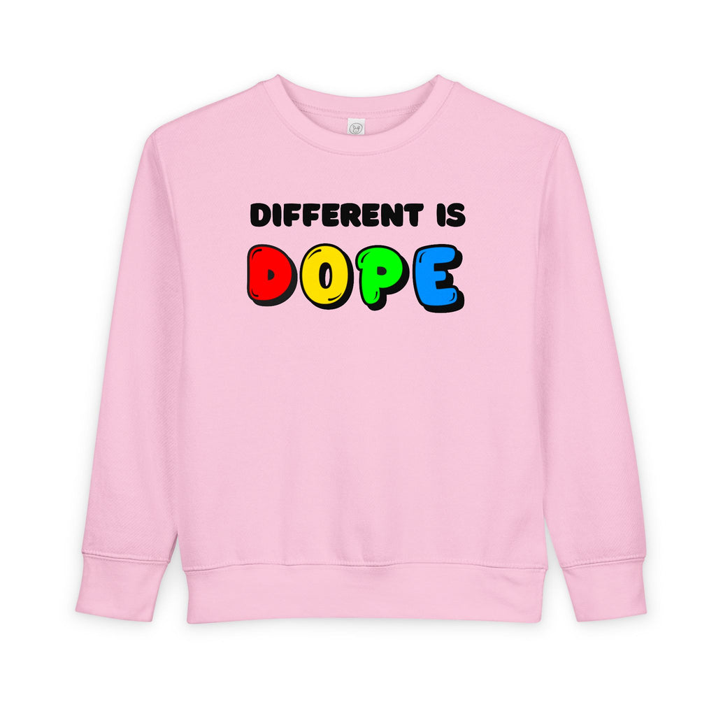 “Different Is Dope” Toddler Sweater