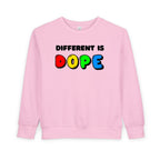 “Different Is Dope” Toddler Sweater