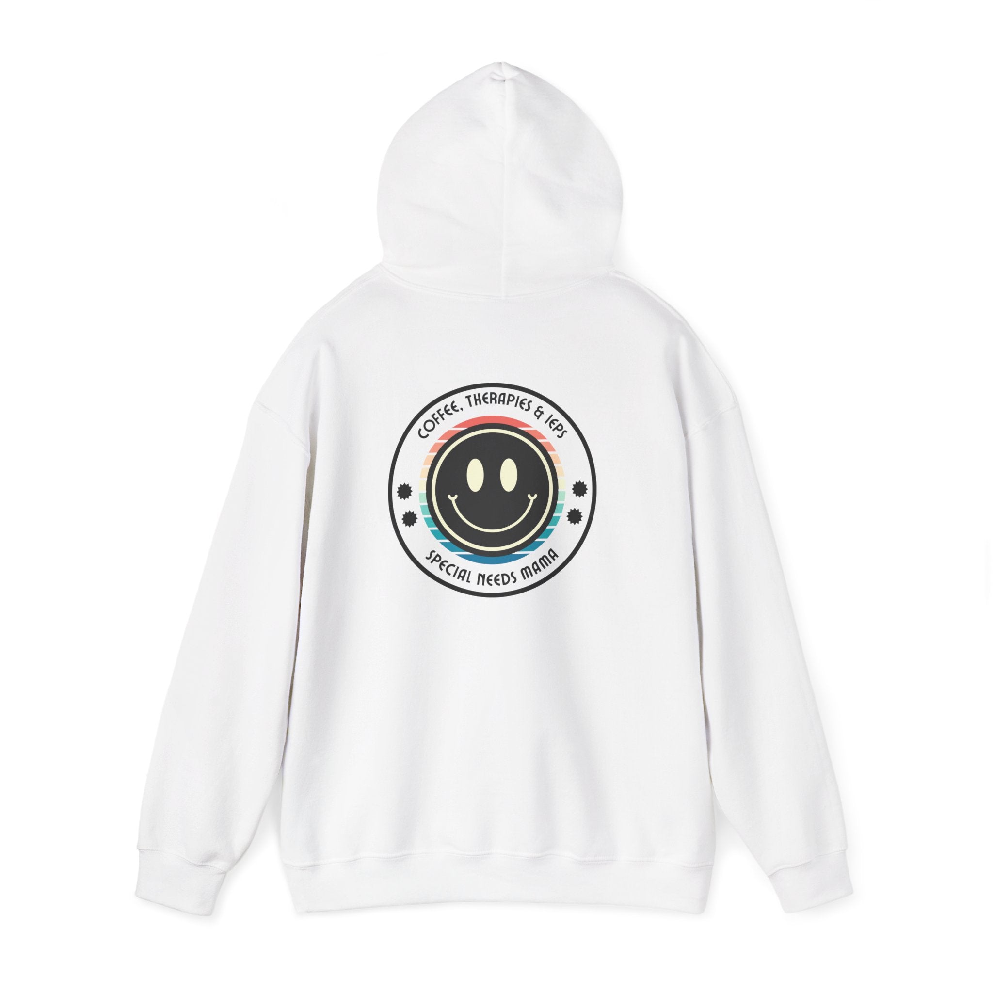 “Coffee, Therapy & IEPs, Special Needs Mama” Women’s Hoodie