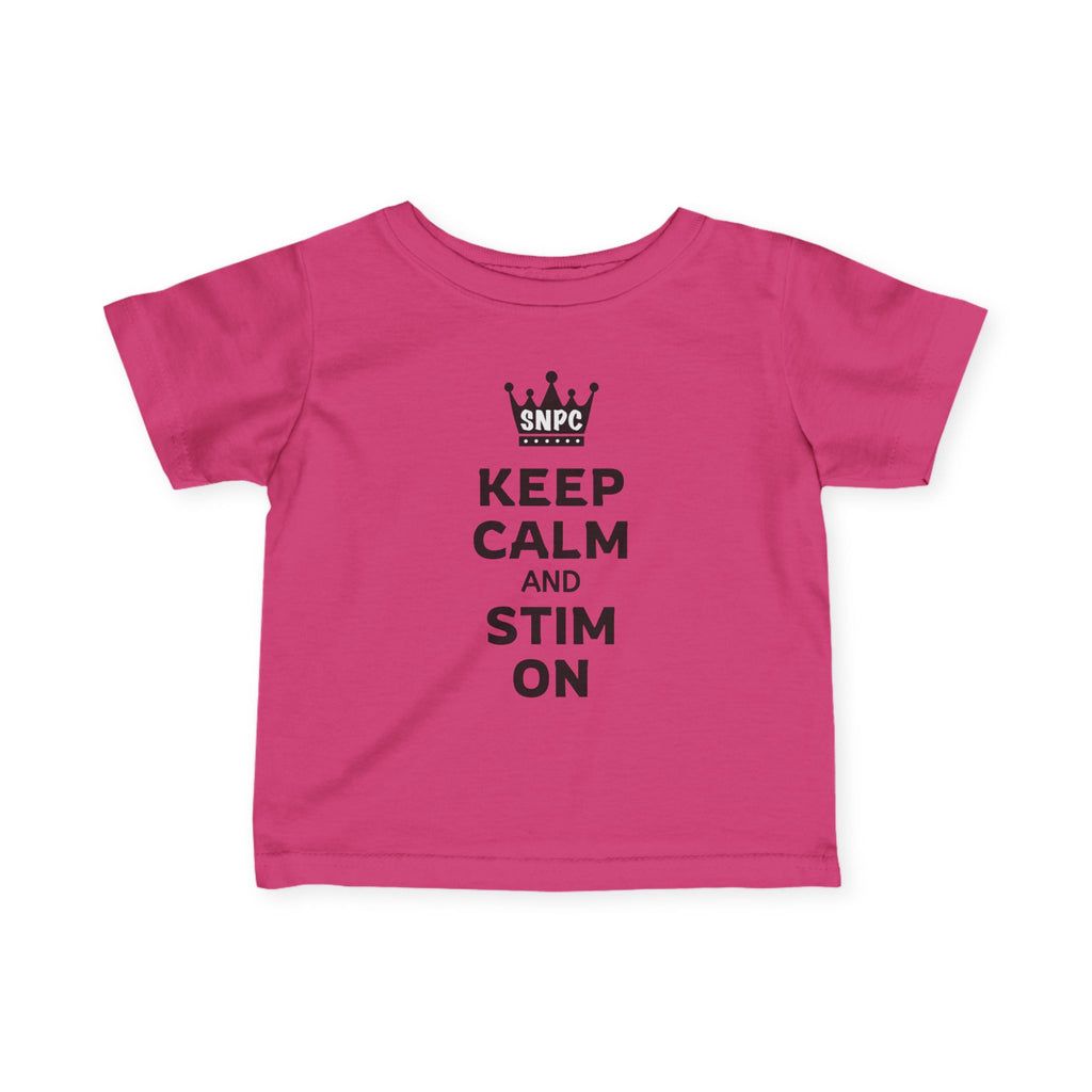 “Keep Calm & Stim On” Infant Tee