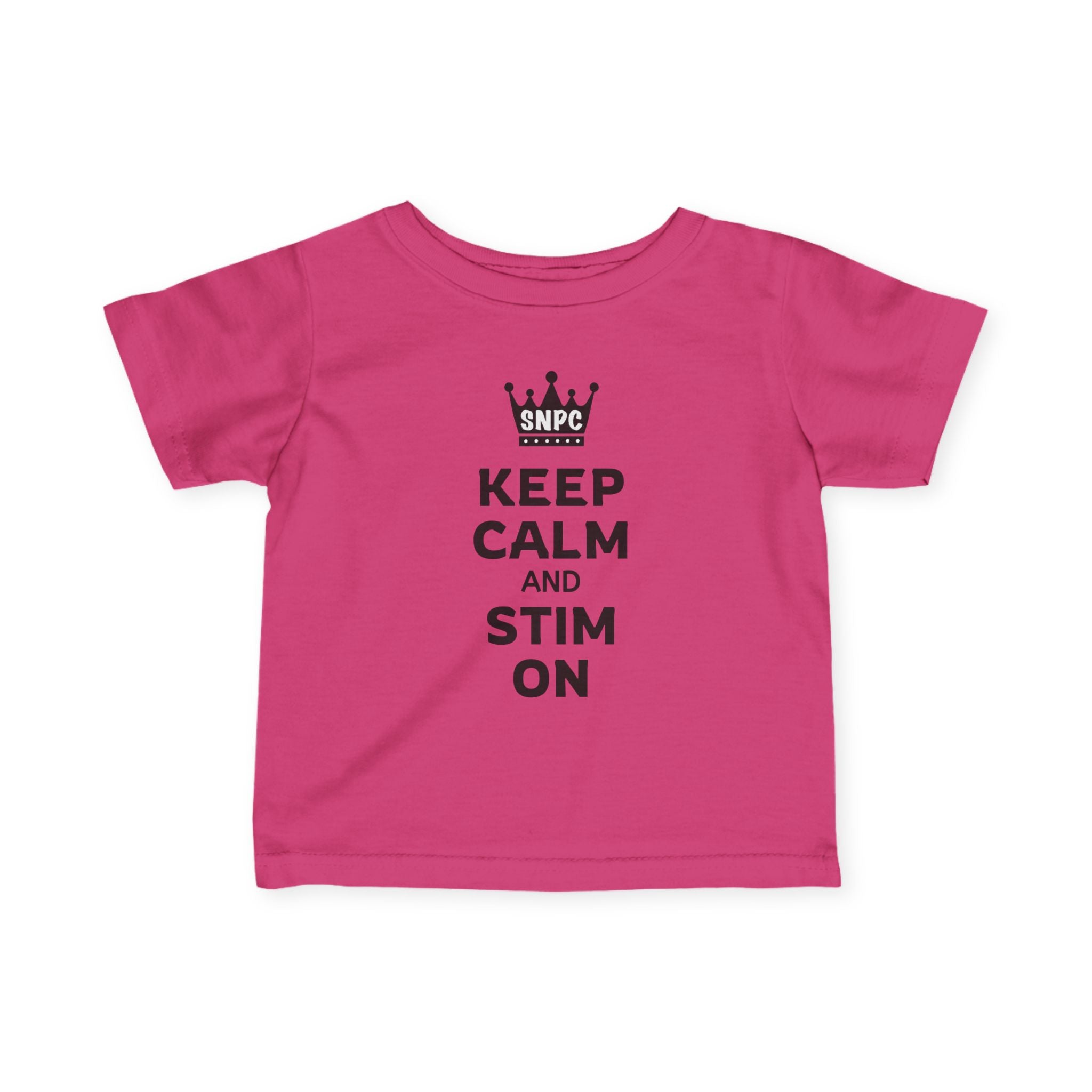 “Keep Calm & Stim On” Infant Tee