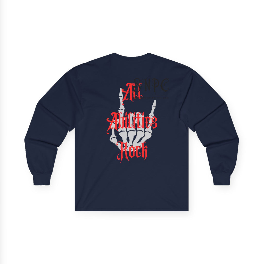 “All Abilities Rock” SNPC Men’s Long Sleeve